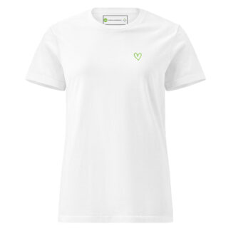 T-Shirt für Mädels - Green Heart